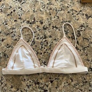 Ellejay white bikini top